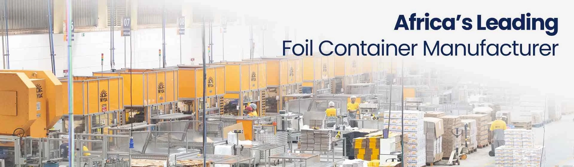 Wyda Packaging aluminium foil manufacturing facility Spartan Kempton Park South Africa