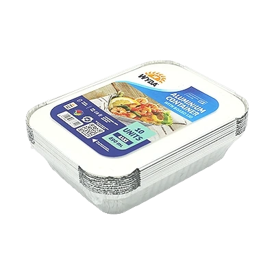 890 ml - 4153BD-10’s | Foil Pre-Packs with Lids | Wyda South Africa