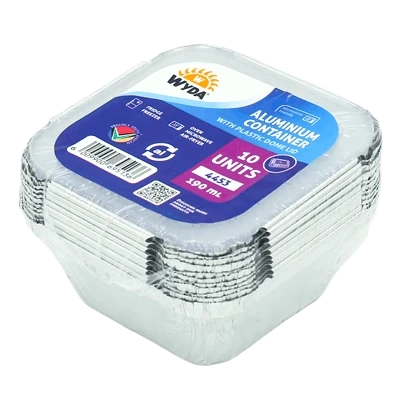 190 ml - 4453PS-10’s | Foil Pre-Packs with Lids | Wyda South Africa