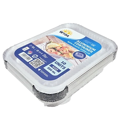 890 ml - 4153PS-10’s | Foil Pre-Packs with Lids | Wyda South Africa